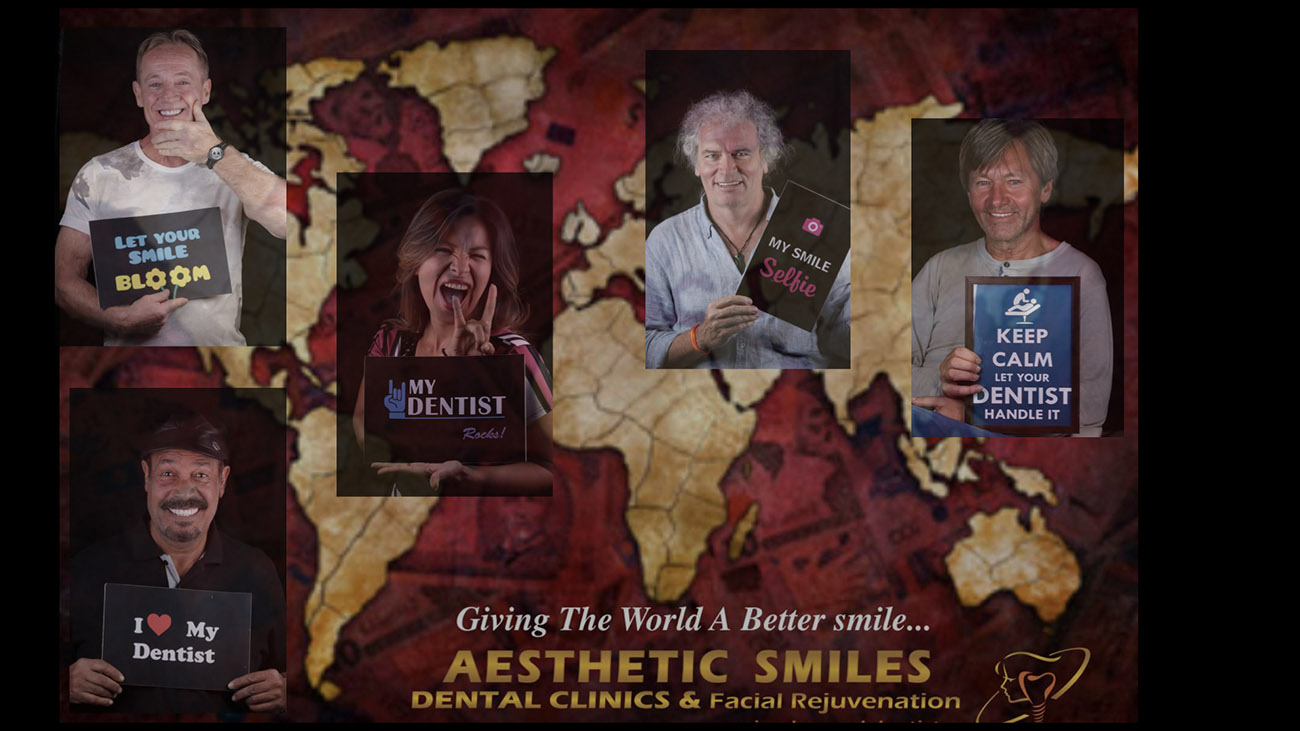 happy patients across the globe banner